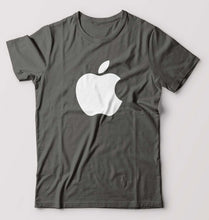 Load image into Gallery viewer, Apple T-Shirt for Men-S(38 Inches)-Charcoal-Ektarfa.online
