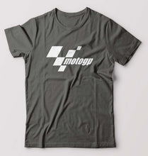 Load image into Gallery viewer, MotoGP T-Shirt for Men-S(38 Inches)-Charcoal-Ektarfa.online
