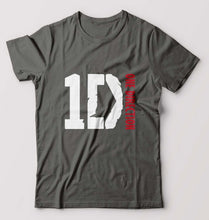 Load image into Gallery viewer, One Direction T-Shirt for Men-S(38 Inches)-Charcoal-Ektarfa.online
