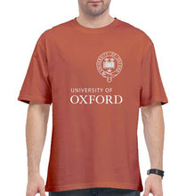 Load image into Gallery viewer, University of Oxford Oversized T-Shirt for Men-Coral-Ektarfa.online
