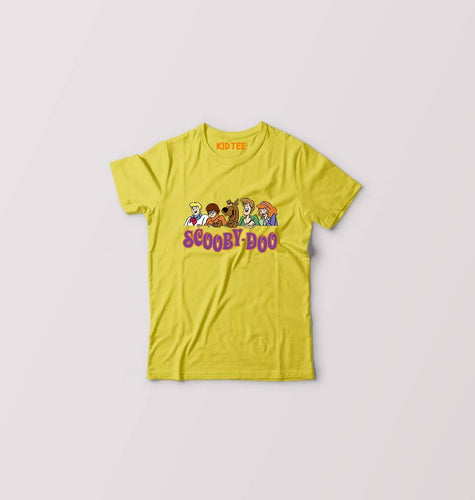 Scooby Doo Kids T-Shirt for Boy/Girl-Mustard Yellow-Ektarfa.online