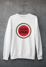 Load image into Gallery viewer, Lucky Strike Unisex Sweatshirt for Men/Women-White-Ektarfa.online
