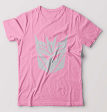 Load image into Gallery viewer, Decepticon Transformers T-Shirt for Men-S(38 Inches)-Light Baby Pink-Ektarfa.online
