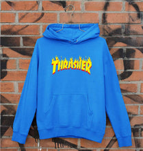 Load image into Gallery viewer, Thrasher Unisex Hoodie for Men/Women-S(40 Inches)-Royal Blue-Ektarfa.online
