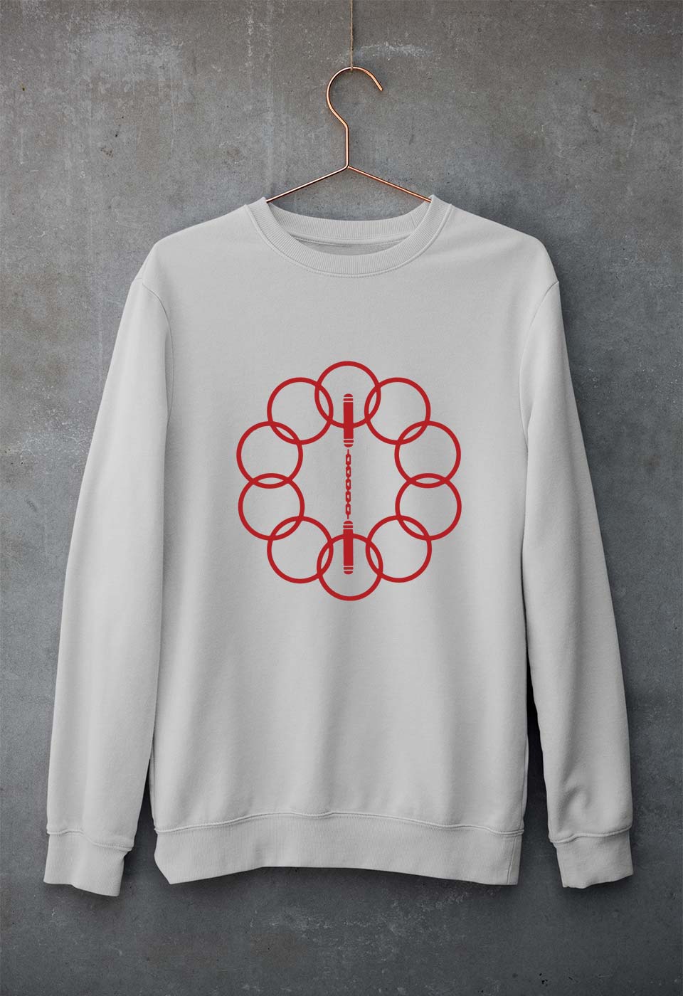 Shang-Chi Unisex Sweatshirt for Men/Women-Grey Melange-Ektarfa.online