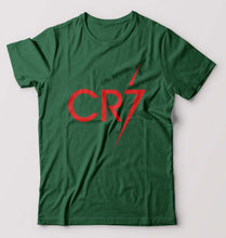 Load image into Gallery viewer, Cristiano Ronaldo CR7 T-Shirt for Men-Bottle Green-Ektarfa.online
