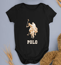 Load image into Gallery viewer, Polo Kids Romper For Baby Boy/Girl-0-5 Months(18 Inches)-Black-Ektarfa.online
