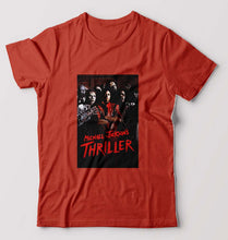 Load image into Gallery viewer, Thriller T-Shirt for Men-Brick Red-Ektarfa.online
