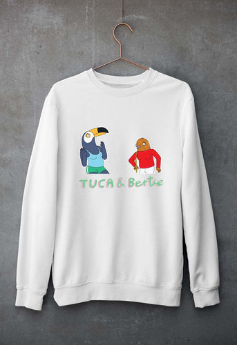 Tuca & Bertie Unisex Sweatshirt for Men/Women-White-Ektarfa.online