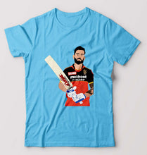 Load image into Gallery viewer, Virat Kohli T-Shirt for Men-Light Blue-Ektarfa.online
