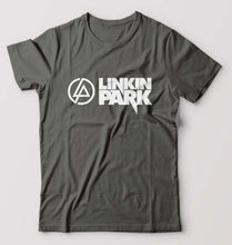 Load image into Gallery viewer, Linkin Park T-Shirt for Men-S(38 Inches)-Charcoal-Ektarfa.online
