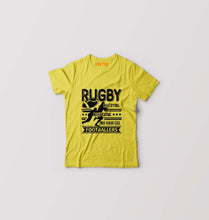 Load image into Gallery viewer, Rugby Kids T-Shirt for Boy/Girl-Yellow-Ektarfa.online
