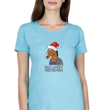 Load image into Gallery viewer, BoJack Horseman T-Shirt for Women-SkyBlue-Ektarfa.online
