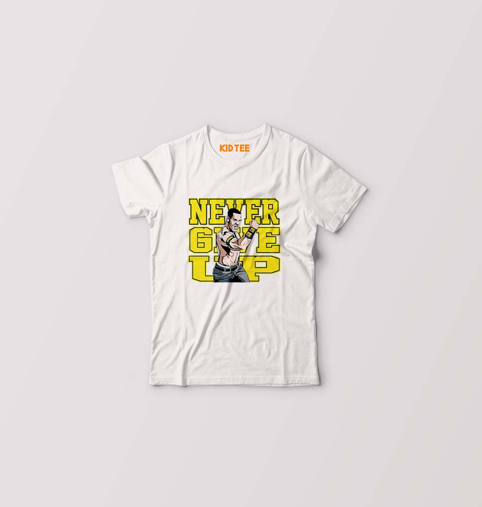 John Cena WWE Kids T-Shirt for Boy/Girl-0-1 Year(20 Inches)-White-Ektarfa.online