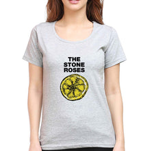 Load image into Gallery viewer, The Stone Roses T-Shirt for Women-Grey Melange-Ektarfa.online
