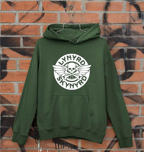 Lynyrd Skynyrd Unisex Hoodie for Men/Women-Dark Green-Ektarfa.online