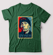 Load image into Gallery viewer, EMINEM T-Shirt for Men-S(38 Inches)-Bottle Green-Ektarfa.online
