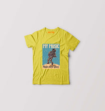 Load image into Gallery viewer, Music Kids T-Shirt for Boy/Girl-Mustard Yellow-Ektarfa.online
