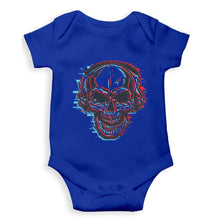 Load image into Gallery viewer, Skull Kids Romper For Baby Boy/Girl-0-5 Months(18 Inches)-Royal Blue-Ektarfa.online

