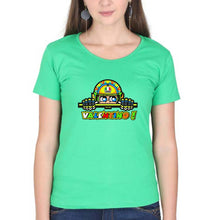Load image into Gallery viewer, Valentino Rossi(VR 46) T-Shirt for Women-flag green-Ektarfa.online
