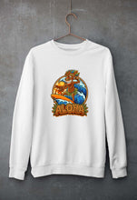 Load image into Gallery viewer, Old School Unisex Sweatshirt for Men/Women-S(40 Inches)-White-Ektarfa.online
