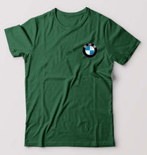 Load image into Gallery viewer, BMW T-Shirt for Men-S(38 Inches)-Dark Green-Ektarfa.online
