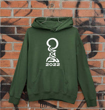 Load image into Gallery viewer, FIFA World Cup Qatar 2022 Unisex Hoodie for Men/Women-S(40 Inches)-Dark Green-Ektarfa.online
