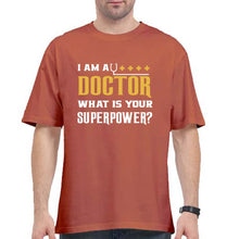Load image into Gallery viewer, Doctor Oversized T-Shirt for Men-Coral-Ektarfa.online
