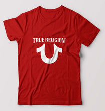 Load image into Gallery viewer, True Religion T-Shirt for Men-S(38 Inches)-Red-Ektarfa.online
