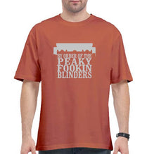 Load image into Gallery viewer, Peaky Blinders Oversized T-Shirt for Men-Coral-Ektarfa.online
