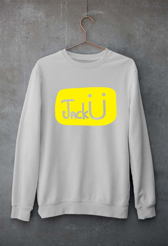 Jack u Unisex Sweatshirt for Men/Women-Grey Melange-Ektarfa.online