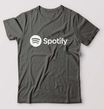Load image into Gallery viewer, Spotify T-Shirt for Men-Charcoal-Ektarfa.online
