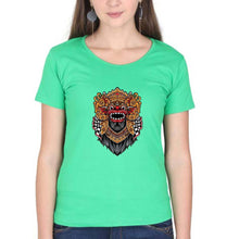 Load image into Gallery viewer, Monster T-Shirt for Women-XS(32 Inches)-flag green-Ektarfa.online
