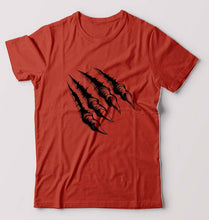 Load image into Gallery viewer, Monster T-Shirt for Men-S(38 Inches)-Brick Red-Ektarfa.online
