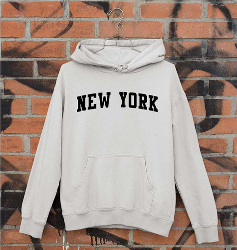 New York Unisex Hoodie for Men/Women-Grey Melange-Ektarfa.online