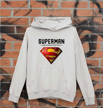 Load image into Gallery viewer, Superman Superhero Unisex Hoodie for Men/Women-Grey Melange-Ektarfa.online
