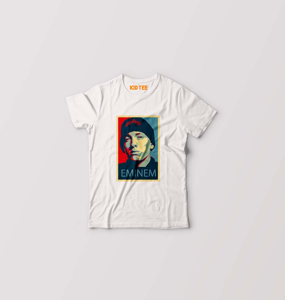 EMINEM Kids T-Shirt for Boy/Girl-0-1 Year(20 Inches)-White-Ektarfa.online