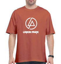 Load image into Gallery viewer, Linkin Park Oversized T-Shirt for Men-Coral-Ektarfa.online
