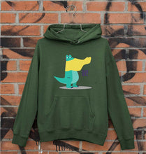 Load image into Gallery viewer, Crocodile Unisex Hoodie for Men/Women-Dark Green-Ektarfa.online
