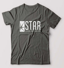 Load image into Gallery viewer, Star laboratories T-Shirt for Men-S(38 Inches)-Charcoal-Ektarfa.online
