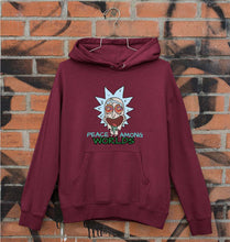 Load image into Gallery viewer, Rick and Morty Unisex Hoodie for Men/Women-S(40 Inches)-Maroon-Ektarfa.online
