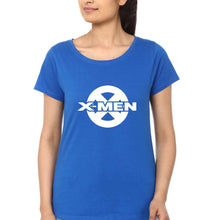 Load image into Gallery viewer, X-Men T-Shirt for Women-XS(32 Inches)-Royal Blue-Ektarfa.online
