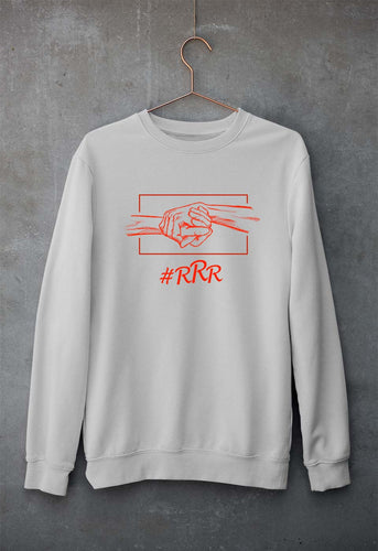 RRR Unisex Sweatshirt for Men/Women-Grey Melange-Ektarfa.online