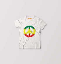Load image into Gallery viewer, Bob Marley Peace Kids T-Shirt for Boy/Girl-White-Ektarfa.online
