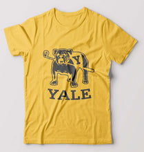 Load image into Gallery viewer, Yale Kartik Aaryan T-Shirt for Men-Golden Yellow-Ektarfa.online
