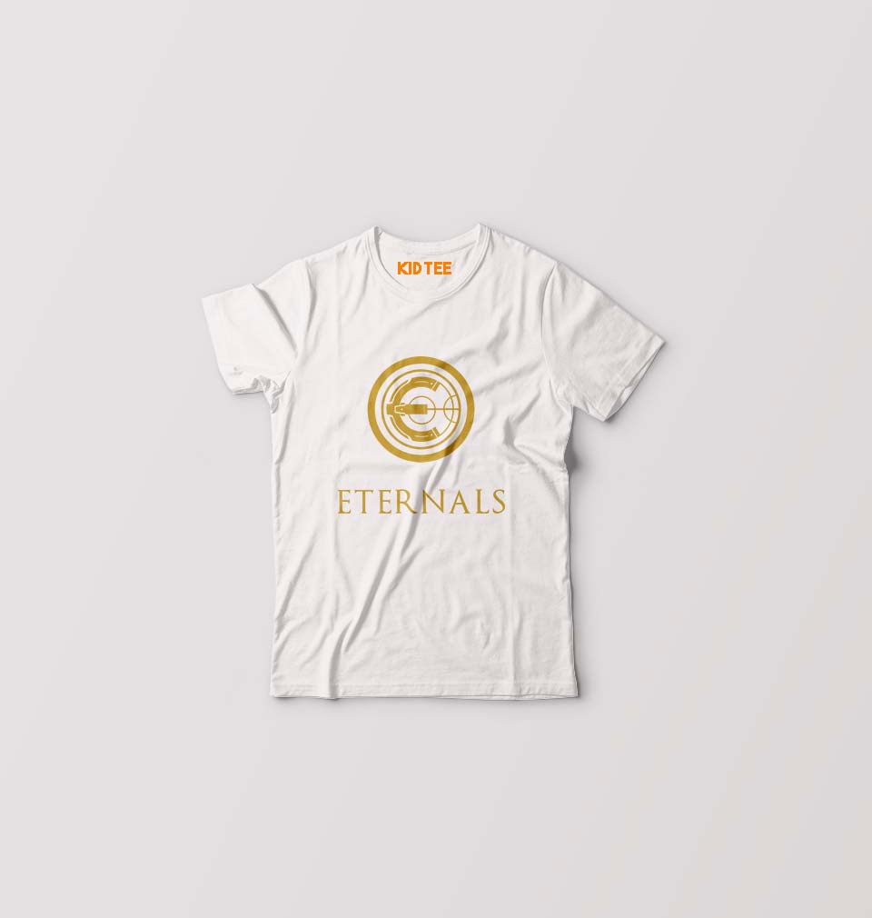 Eternals Kids T-Shirt for Boy/Girl-White-Ektarfa.online