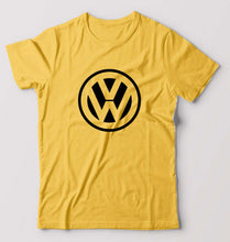 Load image into Gallery viewer, volkswagen T-Shirt for Men-S(38 Inches)-Golden yellow-Ektarfa.online
