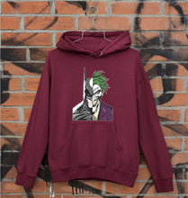 Load image into Gallery viewer, Batman Joker Unisex Hoodie for Men/Women-S(40 Inches)-Maroon-Ektarfa.online
