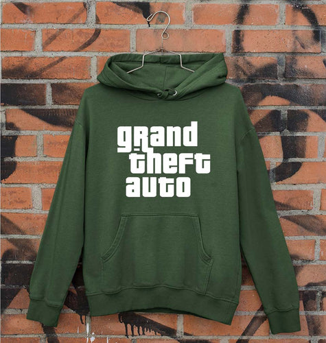 Grand Theft Auto (GTA) Unisex Hoodie for Men/Women-Dark Green-Ektarfa.online