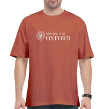 Load image into Gallery viewer, University of Oxford Oversized T-Shirt for Men-Coral-Ektarfa.online
